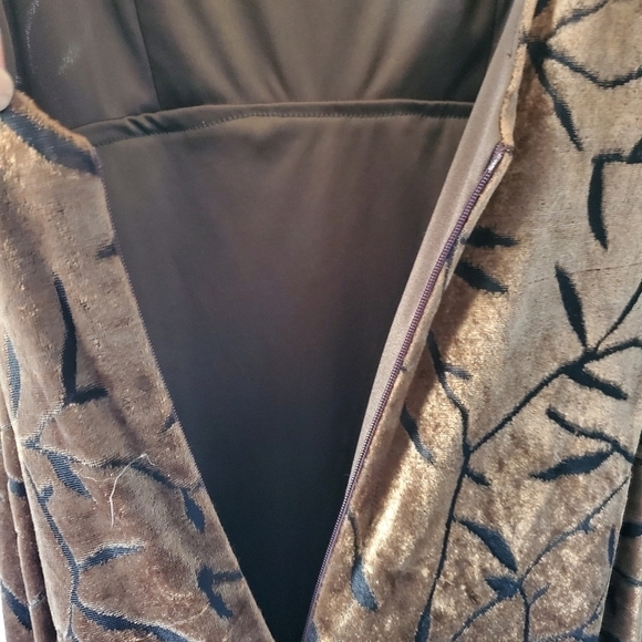 JOSEPH RIBKOFF vintage 90's crushed  velvet dress - Picture 10 of 12